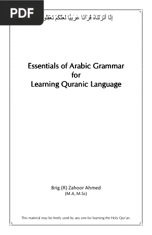 Essentials of Arabic Grammar